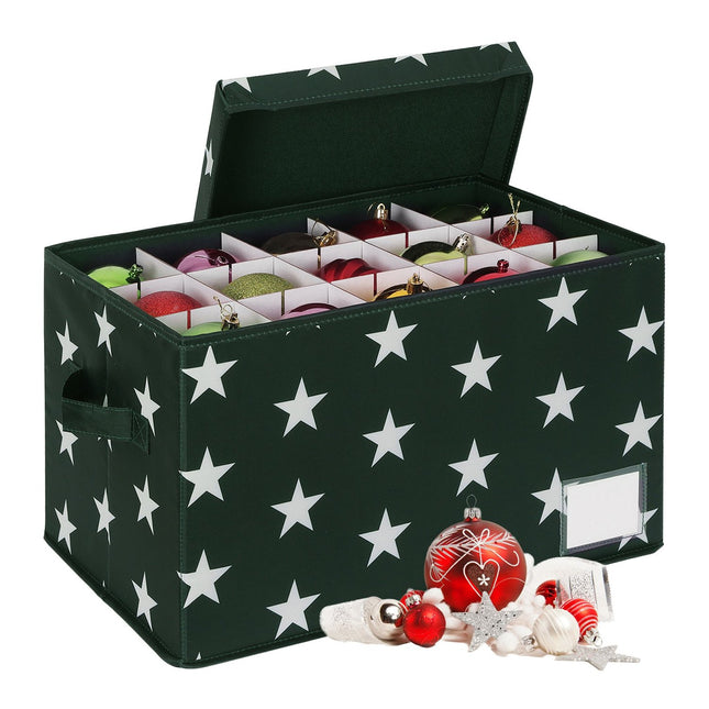 Boîte de rangement pour boules de Noël, peut contenir 30 décorations