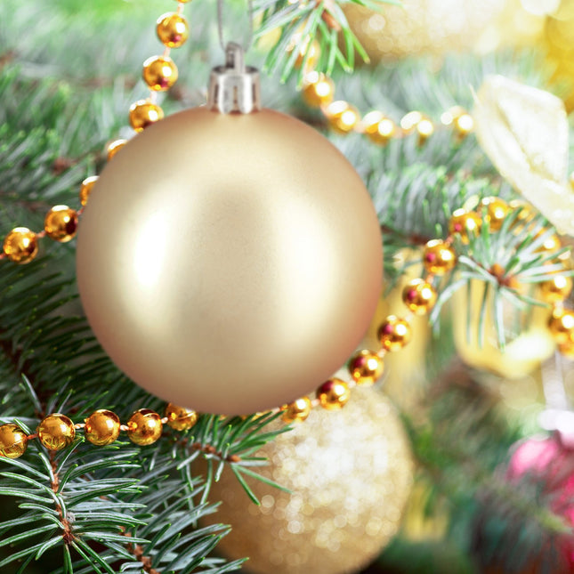 Ensemble de boules de Noël, 100 pièces - Tailles assorties