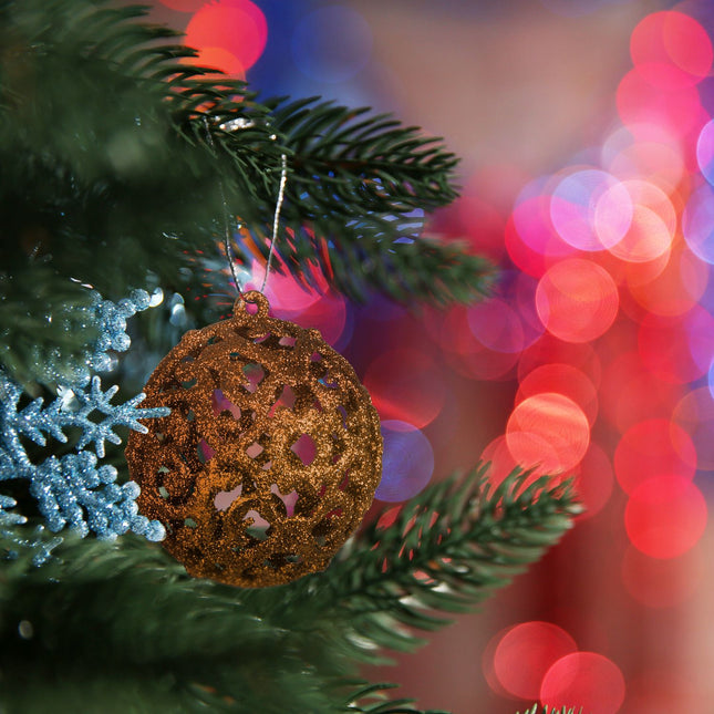 Ensemble de boules de Noël, 150 pièces, finitions assorties