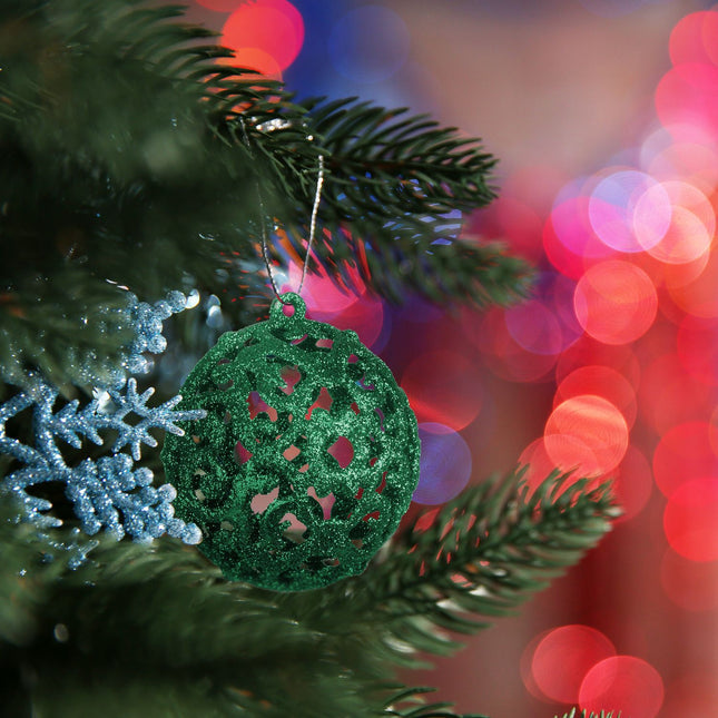 Ensemble de boules de Noël, 150 pièces, finitions assorties