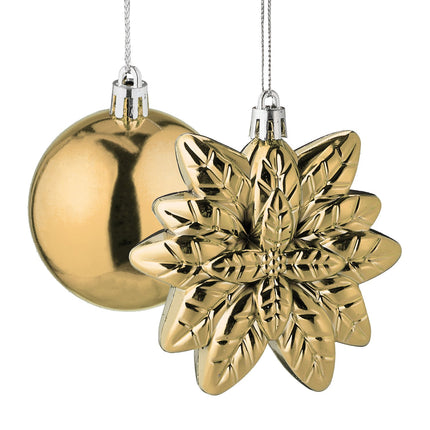 Ensemble de décorations de Noël, 100 pièces, 10 modèles