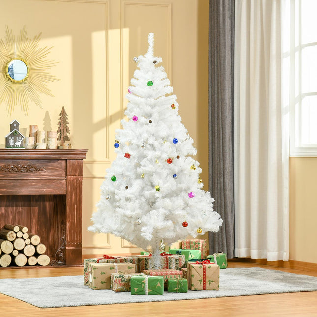 Künstlicher Weihnachtsbaum 180 cm mit Ständer und Dekorationen