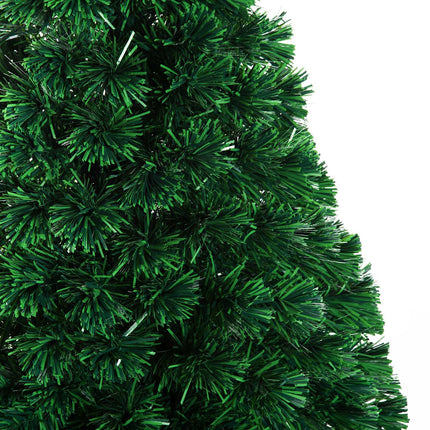 Fiber optic Christmas tree with LED lights, 120 cm