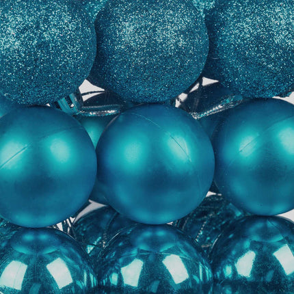 Ensemble de boules de Noël, 100 pièces, 3 modèles