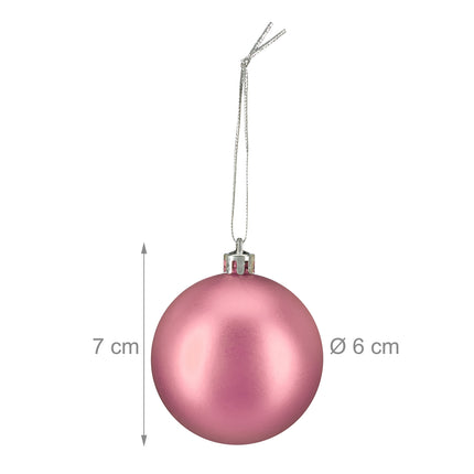 Ensemble de boules de Noël, 100 pièces, 3 modèles