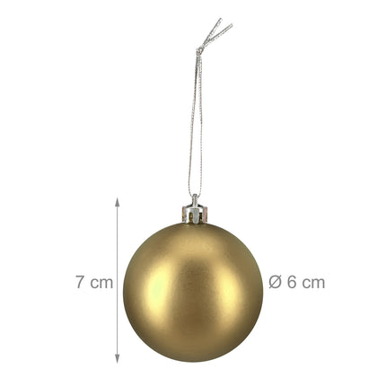 Weihnachtsbaumkugeln Set, 100 Stück, 3 Designs