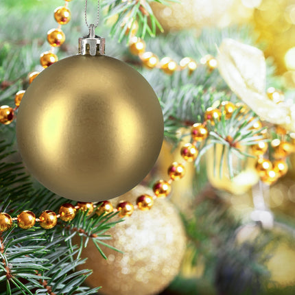 Weihnachtsbaumkugeln Set, 100 Stück, 3 Designs
