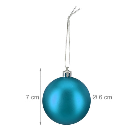 Ensemble de boules de Noël, 100 pièces, 3 modèles