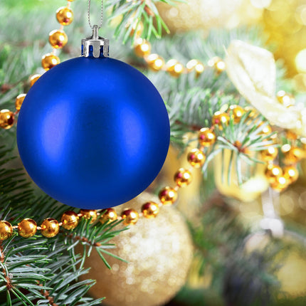 Christbaumkugel-Set, 100-teilig, matt/glänzend/glitzernd