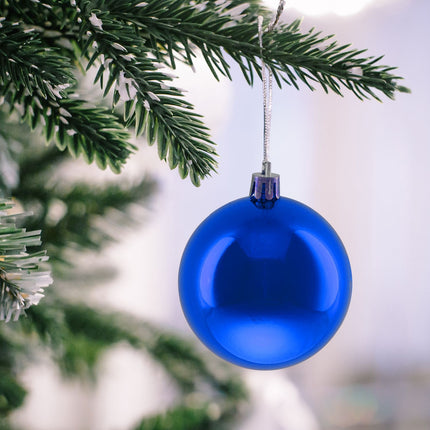 Weihnachtsbaumkugel-Set, 100 glänzende Ornamente