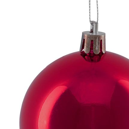 Weihnachtsbaumkugeln Set, 100 glänzende Ornamente