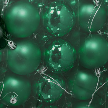 Ensemble de 100 boules de Noël brillantes