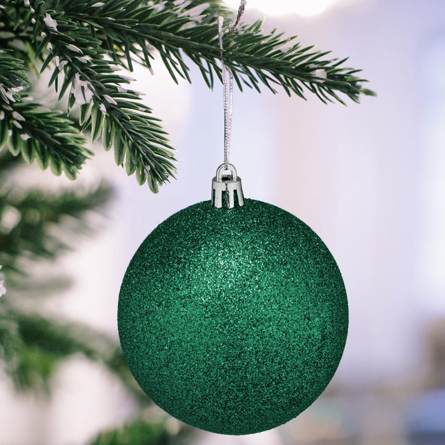 Weihnachtsbaumkugeln Set, 110 Plastikornamente