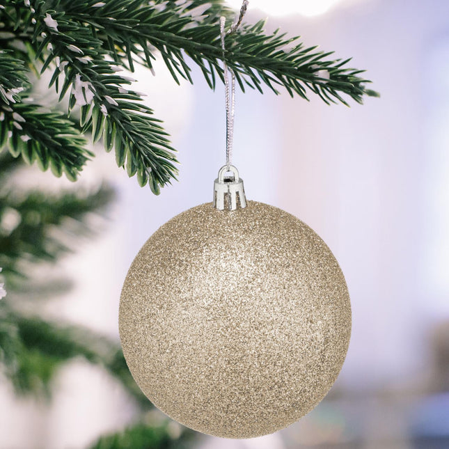 Weihnachtskugel-Set, 110 Plastikornamente