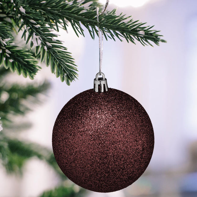 Weihnachtsbaumkugeln-Set, 110 Kunststoff-Ornamente