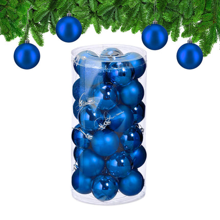 Weihnachtsbaumkugel-Set, 30 dekorative Ornamente