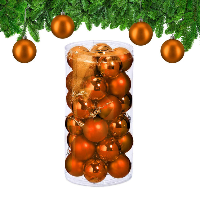 Ensemble de 30 boules de Noël décoratives