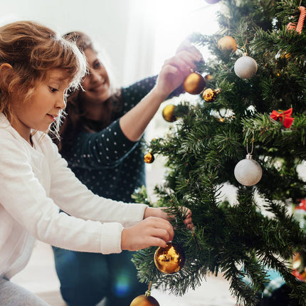 Ensemble de boules de Noël - 30 pièces, 6 modèles