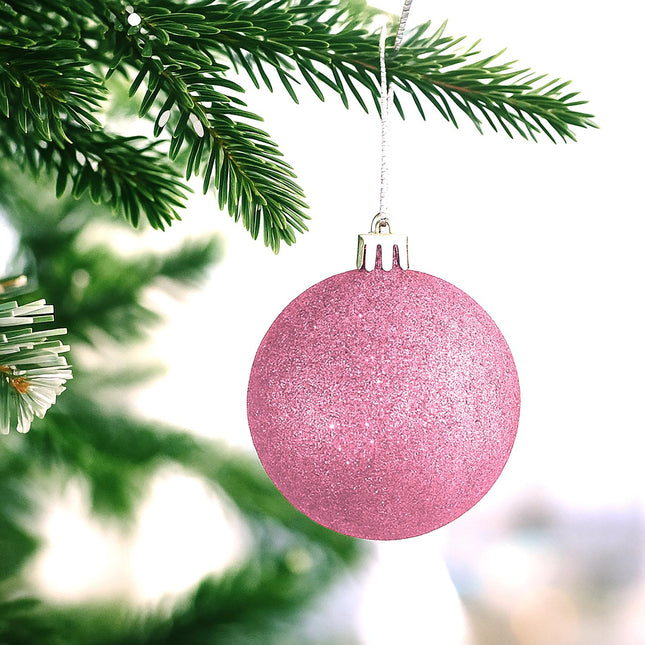Lot de 30 boules de Noël en plastique