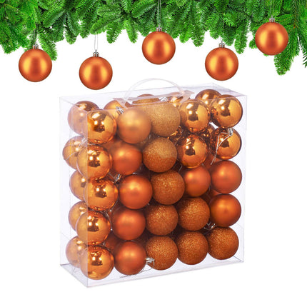 Weihnachtsbaumkugeln Set, 3 Designs, Matt & Glänzend