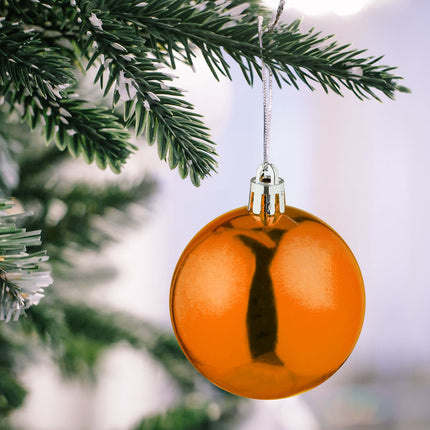 Ensemble de boules de Noël, 50 pièces, finition mate et brillante