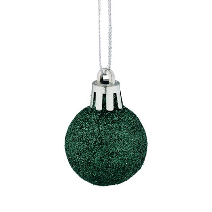 Weihnachtskugel-Set, 96-teilig, Kunststoff