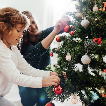 Ensemble de 96 boules de Noël en plastique