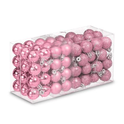 Ensemble de 96 boules de Noël en plastique