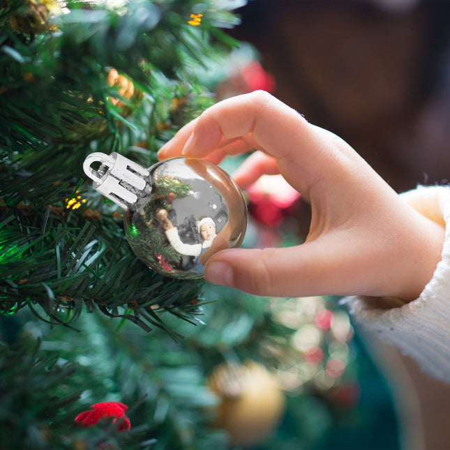 Weihnachtsbaumkugeln Set, 96 Plastikkugeln