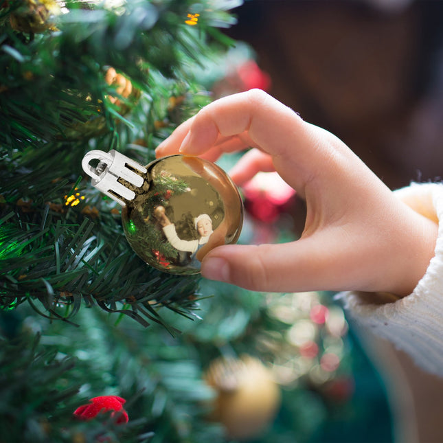 Ensemble de 96 boules de Noël en plastique