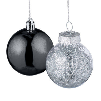 Weihnachtsbaumkugel-Set, 101 Plastikkugeln