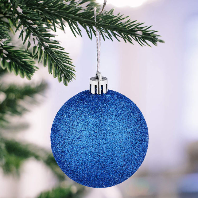 Ensemble de décorations pour sapin de Noël, 72 pièces, boules et décorations