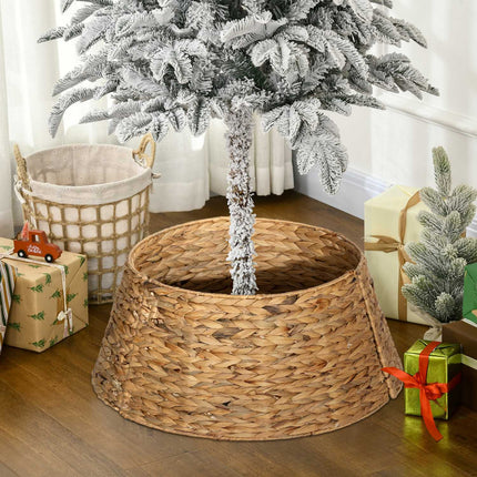 Housse pour pied de sapin de Noël, jacinthe d'eau, diamètre 60 cm