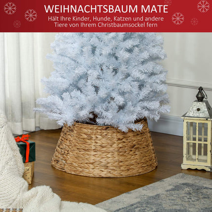 Housse pour pied de sapin de Noël, jacinthe d'eau, diamètre 60 cm