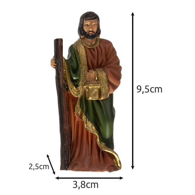 Figurines de Noël pour la crèche - lot de 10 Ruhhy