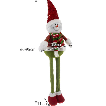 Weihnachtsschneemann - Teleskop 95cm Ruhhy 22331 
