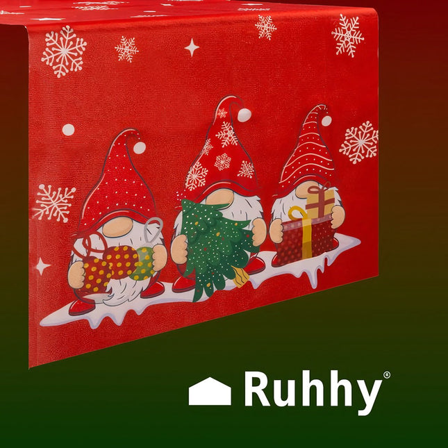 Chemin de table de Noël 220x40cm Ruhhy 22483