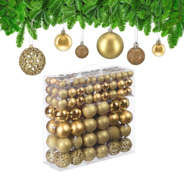 Christbaumkugeln im 150er Set