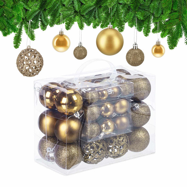 Christbaumkugeln im 50er Set