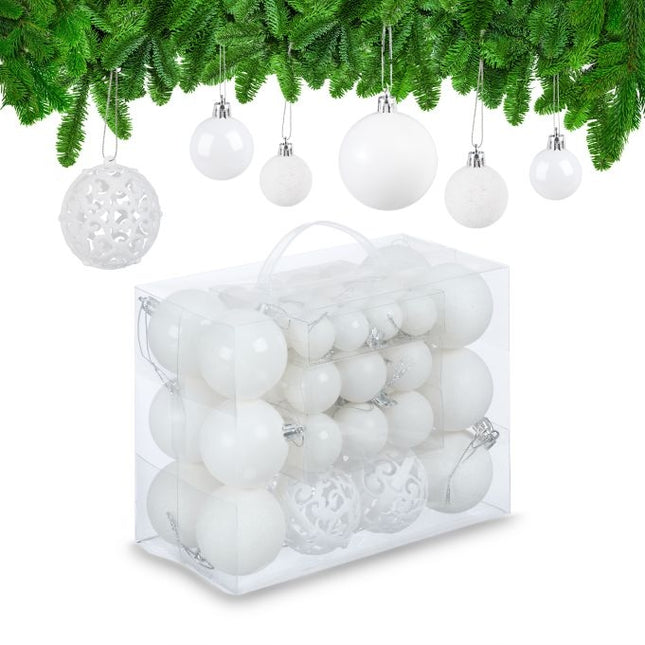 Boules de Noël en lot de 50