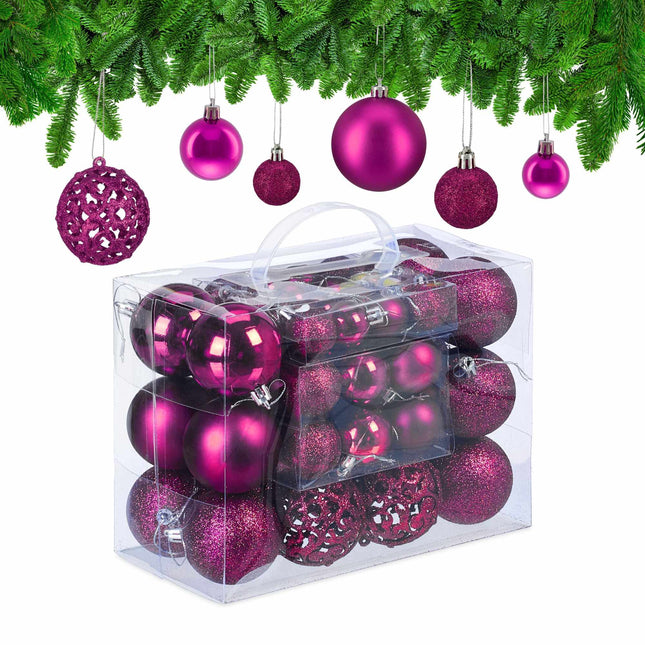 Christbaumkugeln im 50er Set