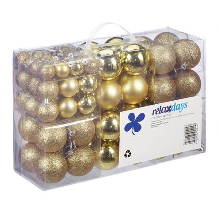 Boules de Noël en lot de 100