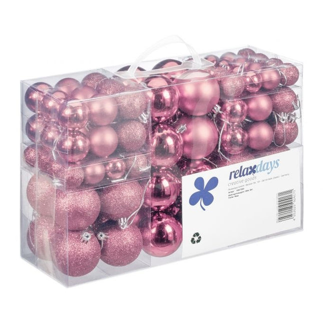 Boules de Noël en lot de 100