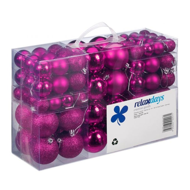 Boules de Noël en lot de 100