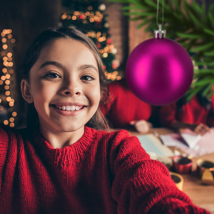 Boules de Noël en lot de 100