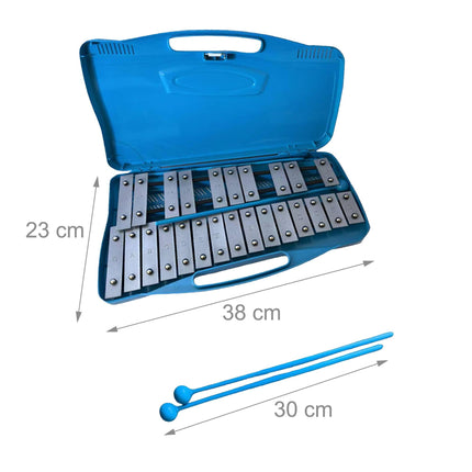 Xylophone chromatique pour enfants, 25 notes, gamme sol5-sol7