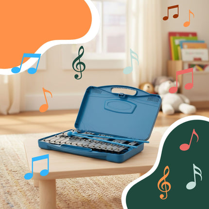 Xylophone chromatique pour enfants, 25 notes, gamme sol5-sol7