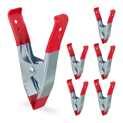 Klemmschellen Metall 6er Set