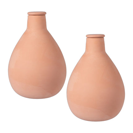 Ollas d'arrosage en argile, 1 L, lot de 2, pour irrigation souterraine