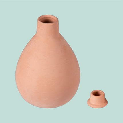 Ollas d'arrosage en argile, 1 L, lot de 2, pour irrigation souterraine